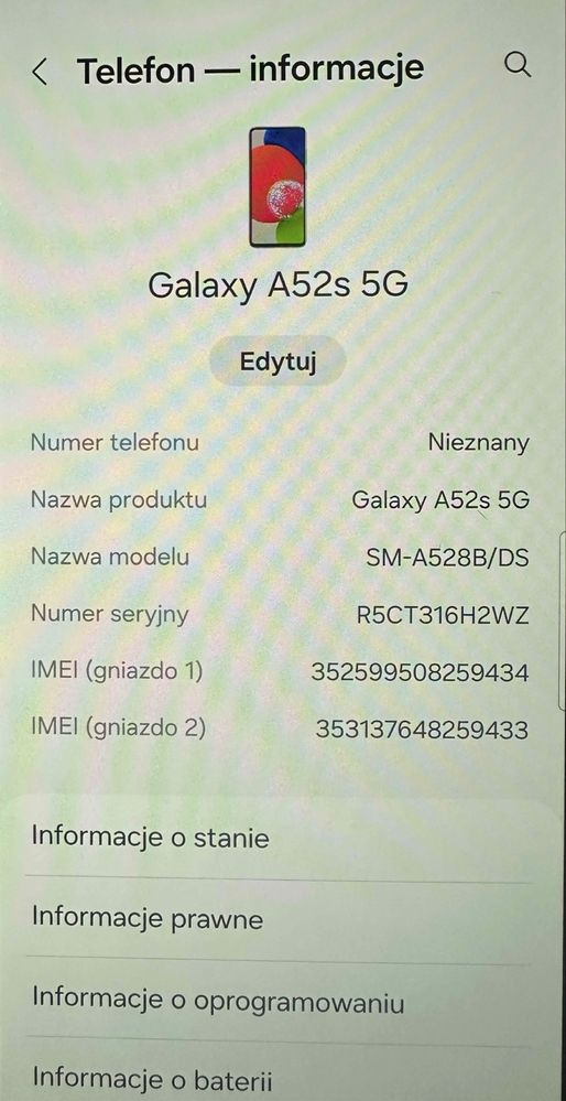 Samsung Galaxy A52s 5G