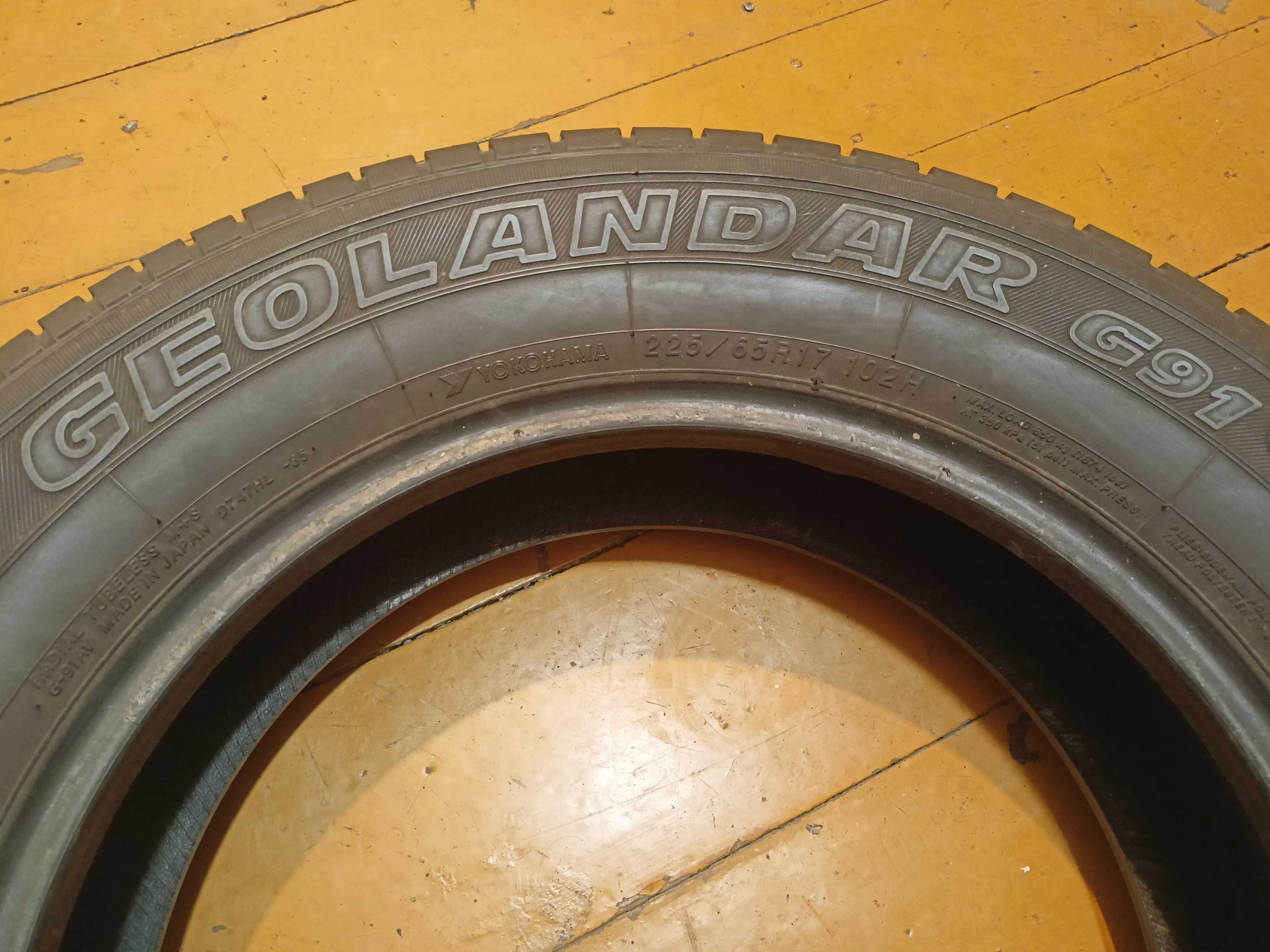 Yokohama Geolandar G91 225/65R17 102H