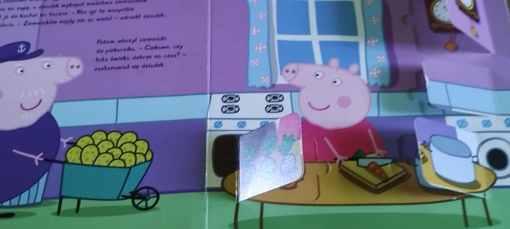 Książeczka Świnka Peppa z okienkami