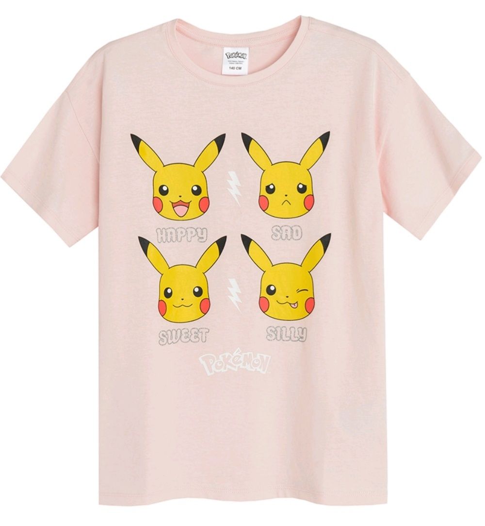 Koszulka bluzka t-shirt Pokemon, Pikachu rozm 128