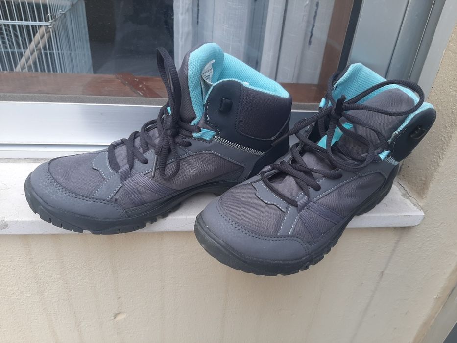 Bota caminhada Decathlon NH100 Cinzenta tam 39