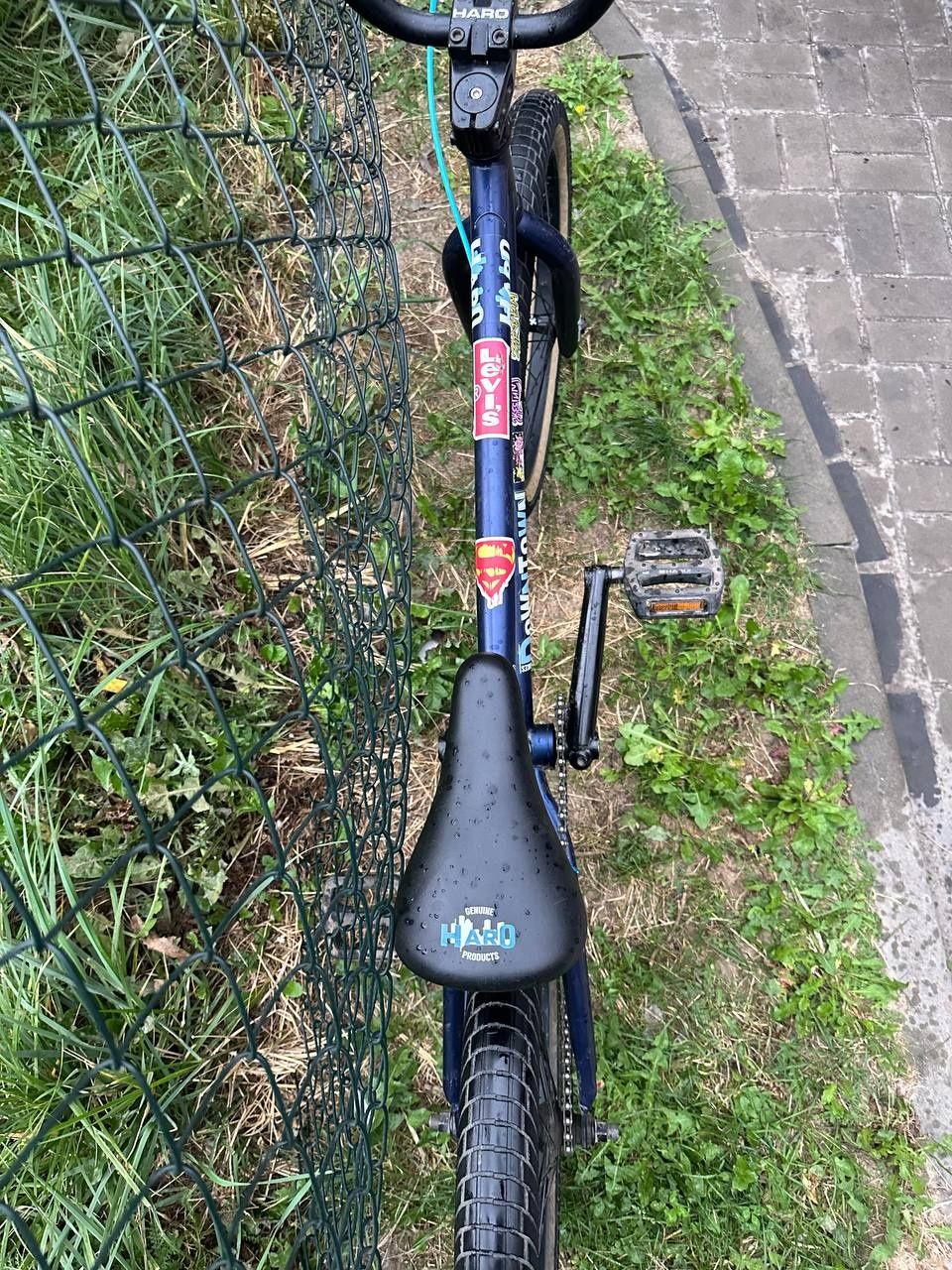 Велосипед BMX 20" Haro Downtown  синій матовий