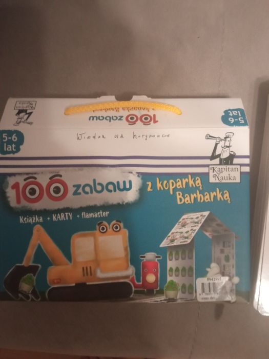 100 zabaw z koparką Barbarą wiek5-6 lat