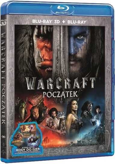 Warcraft: Początek 3D Blu-ray 3D + Blu-ray (Nowy w folii)