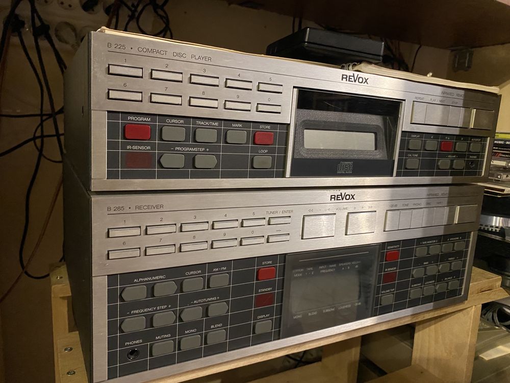 Revox b 225 b 285 cd amplituner zestaw b225 b285
