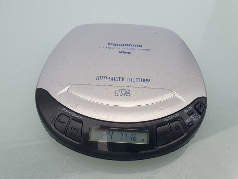 Discman Panasonic SL-S200 XBS ANTI-SHOCK 1998R JAPAN