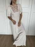 Dluga letnia sukienka M Vero Moda boho rustykalna