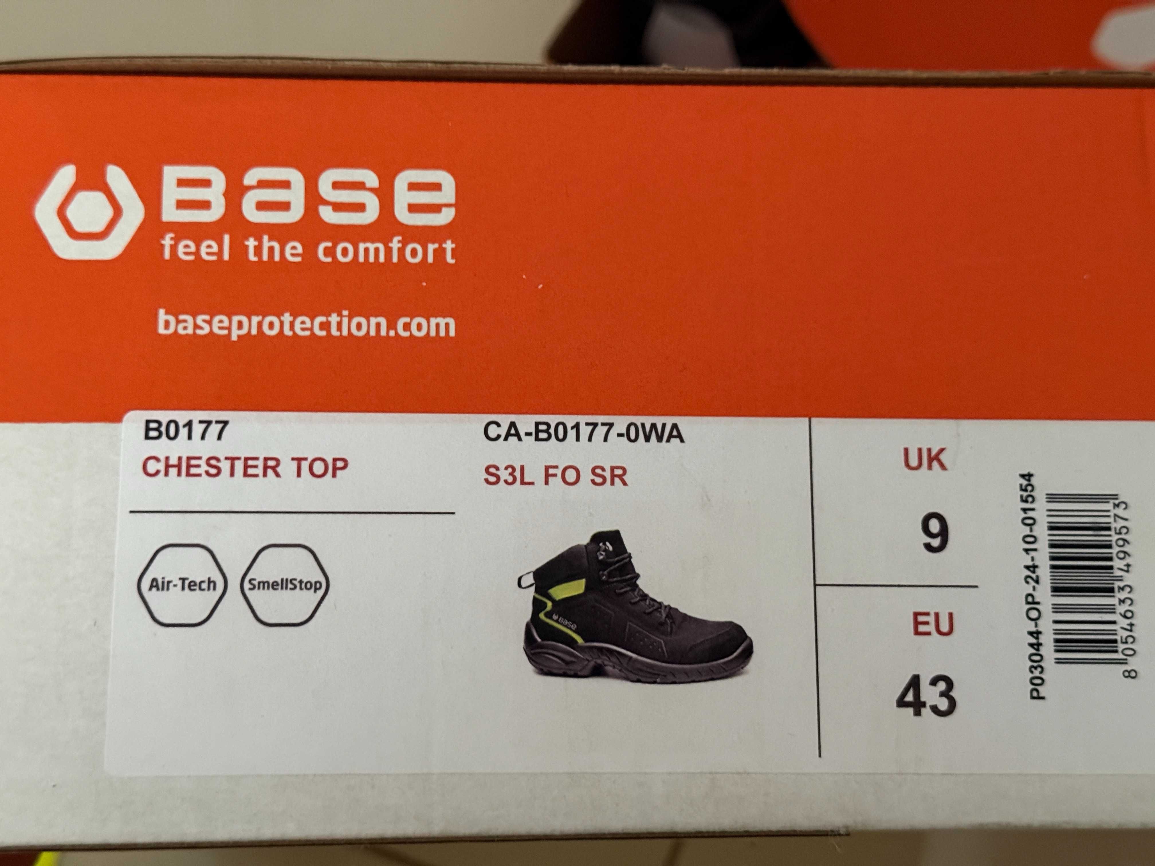 Buty Robocze Base Chester S3 SRC