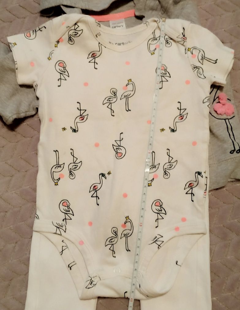 Комплект костюм Carters Waikiki 12 фламінго