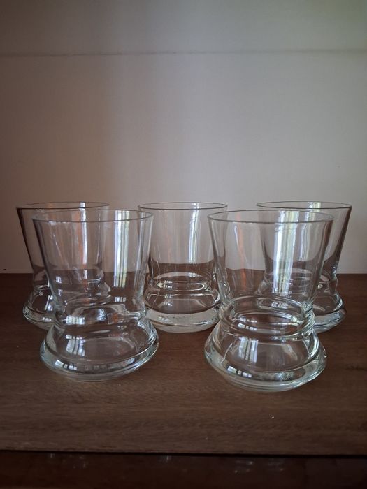 Szklanki prl vintage