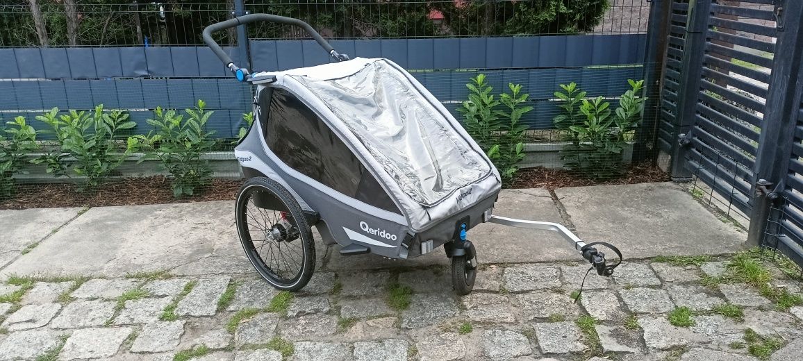Wózek rowerowy przyczepa qeridoo kidgoo 2 2020 querido