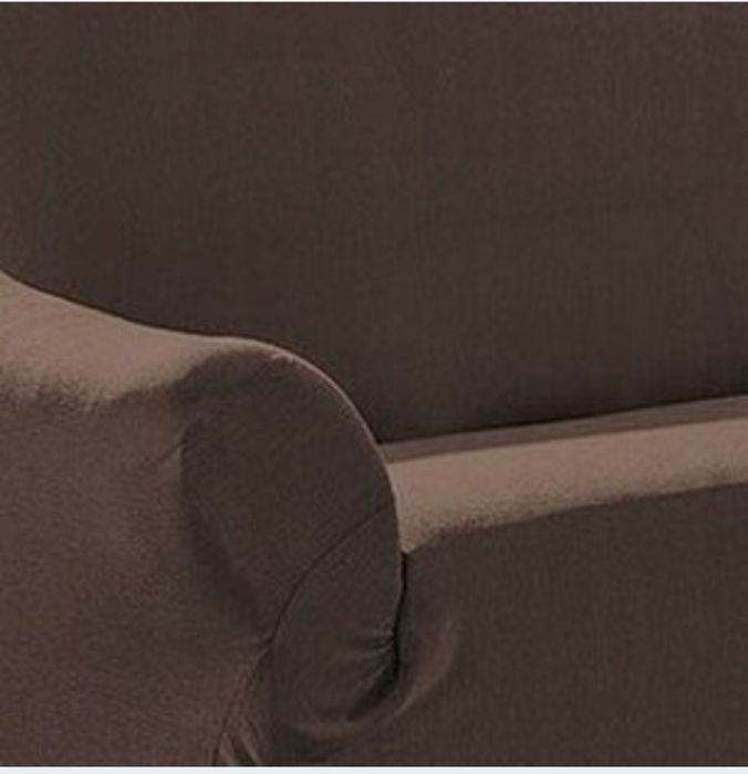 Nowy brązowy pokrowiec na sofe 3 osobową rozmiar L