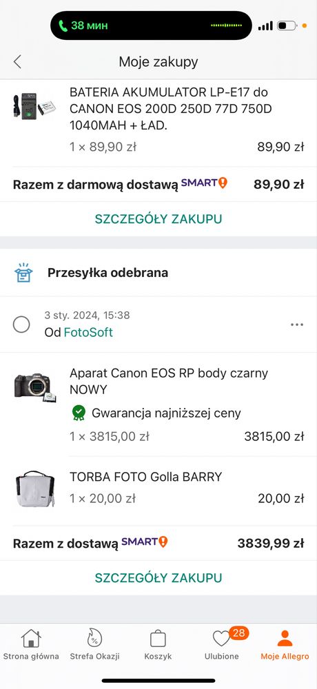 Aparat Canon EOS RP + Obiektyw CANON RF 50mm f/1.8 STM