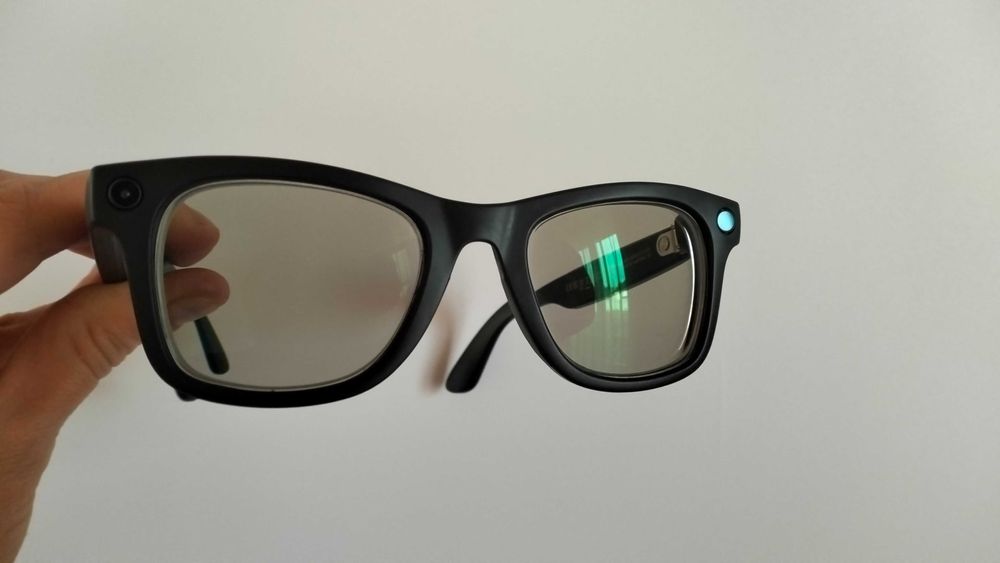 Смарт-окуляри Ray-Ban Meta Wayfarer Green Transitions з діопріями -3.0