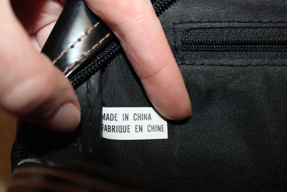 Черная лаковая женская сумка Экокожа,кожзам