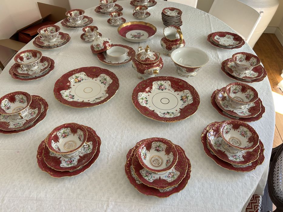 Servico de chá e café da Vista Alegre