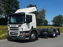 Scania P400 PDE z AdBlue 6x2 Rama Beczka Laweta  Import DE Idealny Stan Poduszki przód Mleko