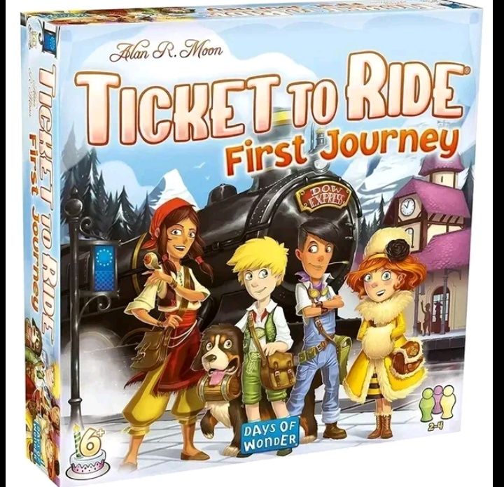 Гра настільна Білет на потяг Ticket to ride London/ New York/Amsterdam