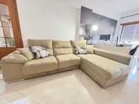 Sofá com chaise longue