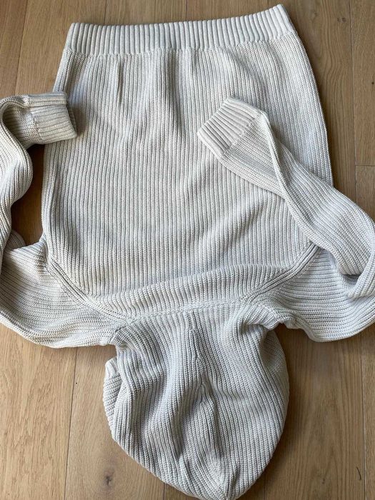 Sweter Tape à l’Oeil kremowy z kapturem 100% bawełna idealny stan 152