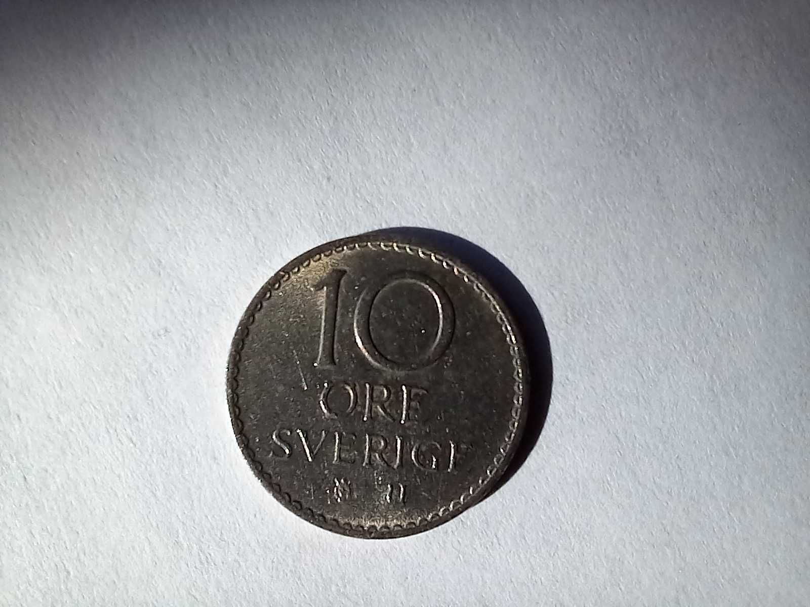 Moneta Szwecja - 10 ore 1966 /29/