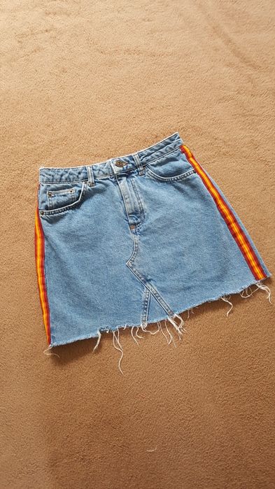 Spódniczka jeansowa dżinsowa spódnica S