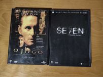 Dvds David Fincher: O Jogo e Seven. 8€  pelo conjunto