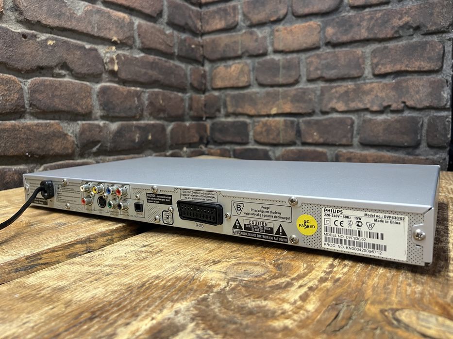 Odtwarzacz DVD Philips DVP 630/02