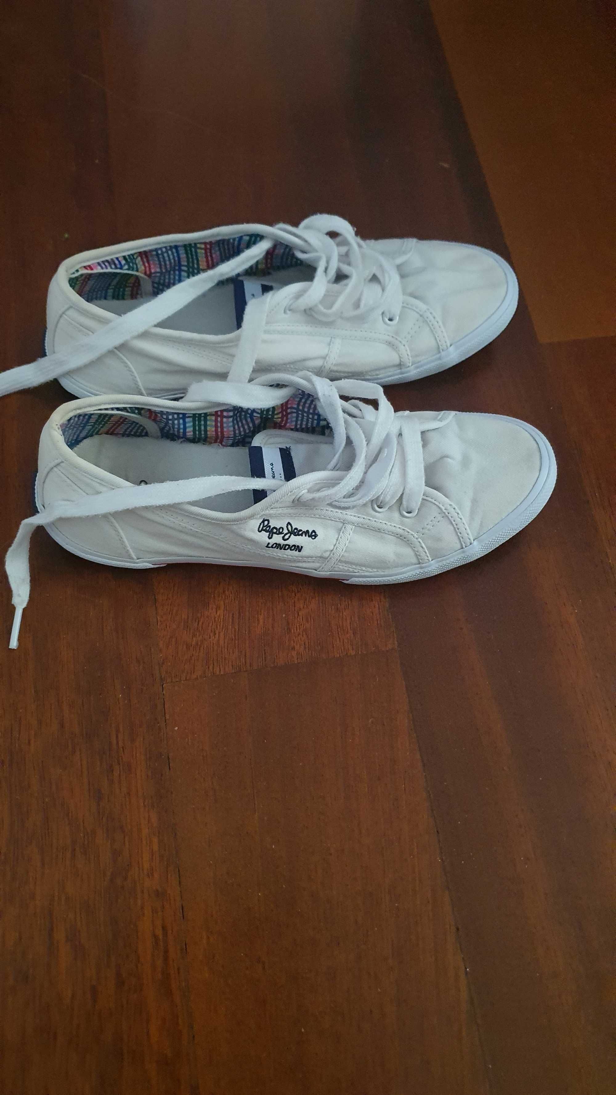 Trampki pepe jeans 38 biale