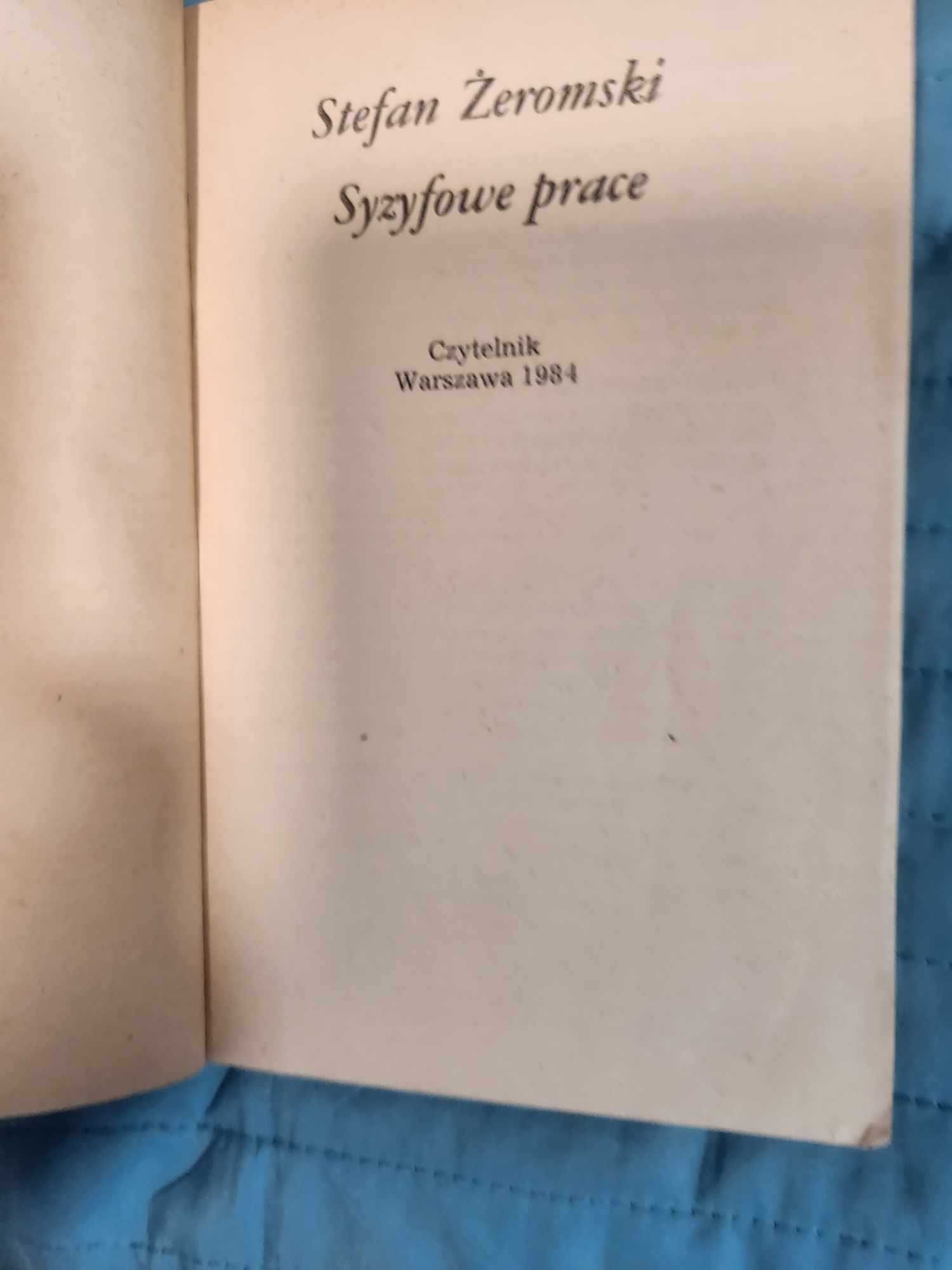 Syzyfowe prace Stefan Żeromski 1984