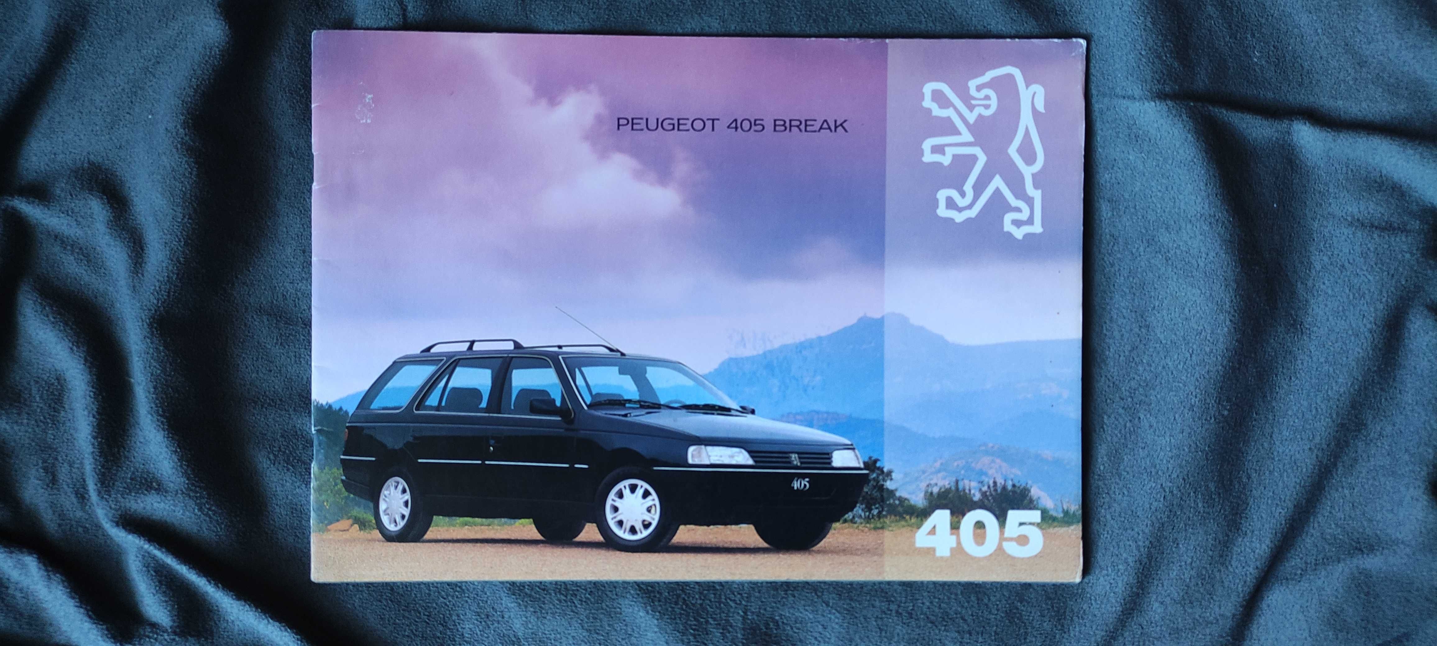 Prospekt Peugeot 405 Break