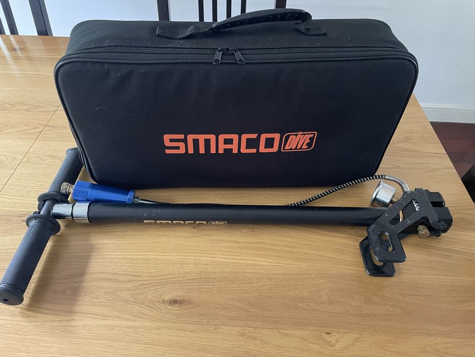 SMACO Mini butla do nurkowania 0,5l + maska pełnotwarzowa + pompka
