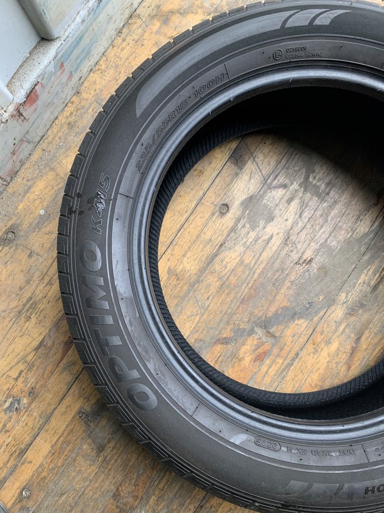 4 opony  hankook optimo k415 235/55/18 2015r.