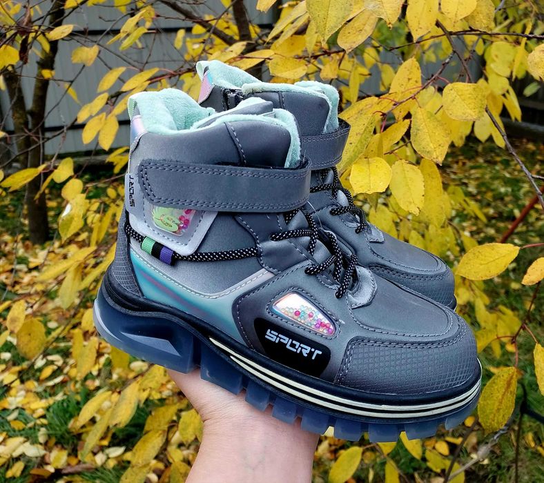 Нові зимові термо ботінки 32 розмір