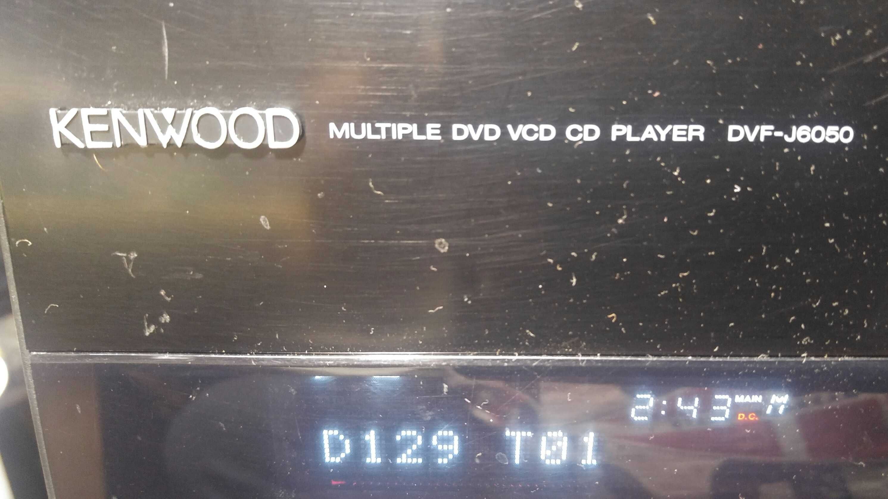 Kenwood DVF J6050 ,odtwarzacz DVD,CD,MP3 400 plyt+3