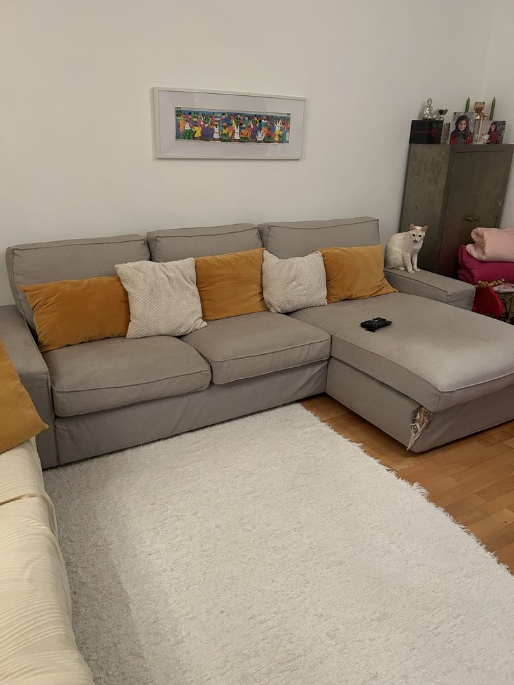 DOU| Sofa IKEA 3 l e chaise long