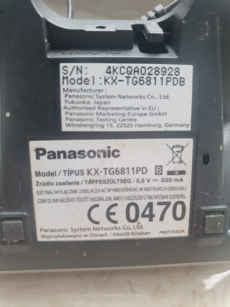 Telefon stacjonarny panasonic