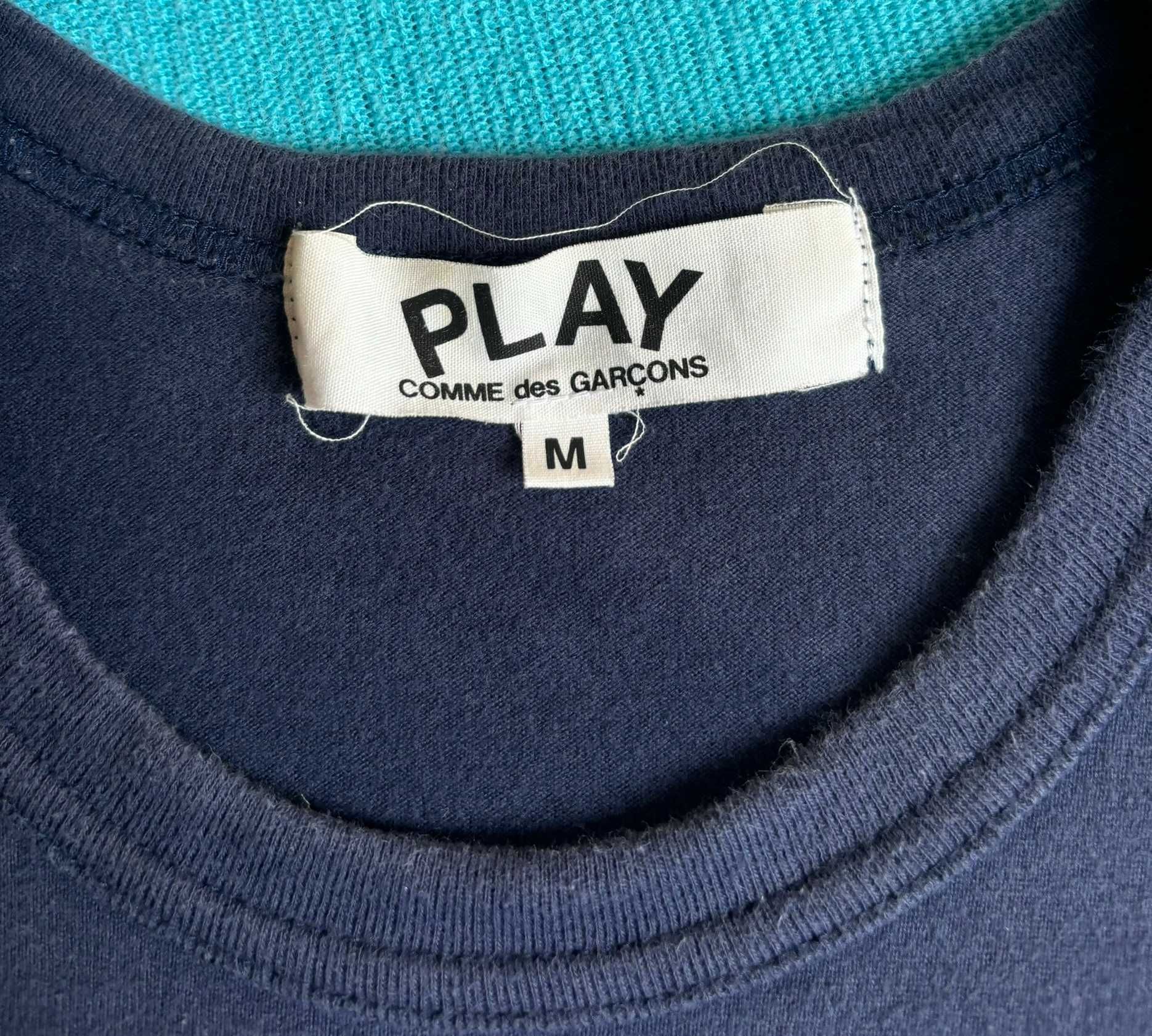 T-Shirt Comme des Garcons Play roz. M