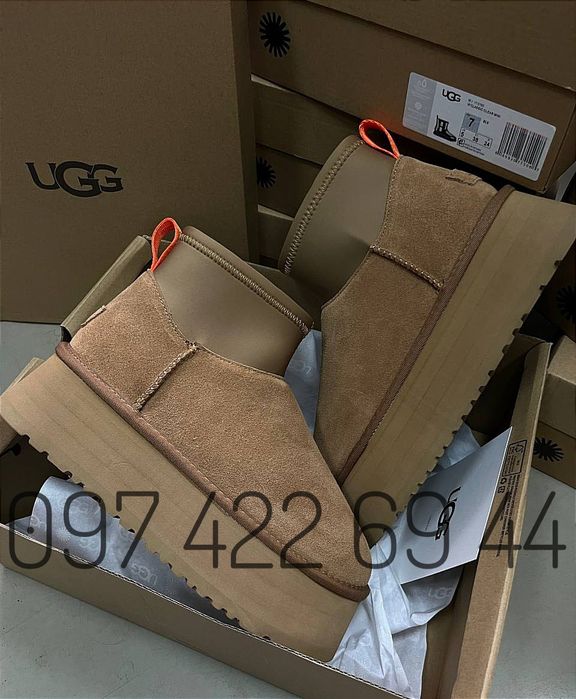 Жіночі UGG Classic Mini Dipper CHE на Платформі Ugg Жіночі Ugg