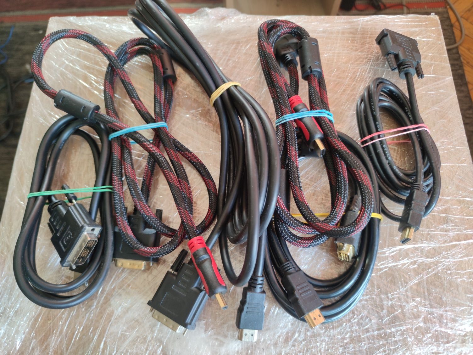 Кабель дріт VGA DVI HDMI DP DisplayPort