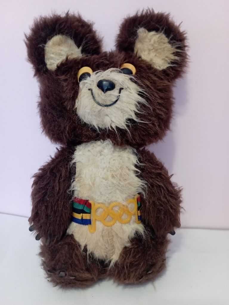 Олімпійський ведмідь олимпийский мишка игрушка СССР
Фіксова­на ціна···