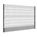 Kompletne ogrodzenie panelowe 153 fi4 Panel Słupek Podmurówka