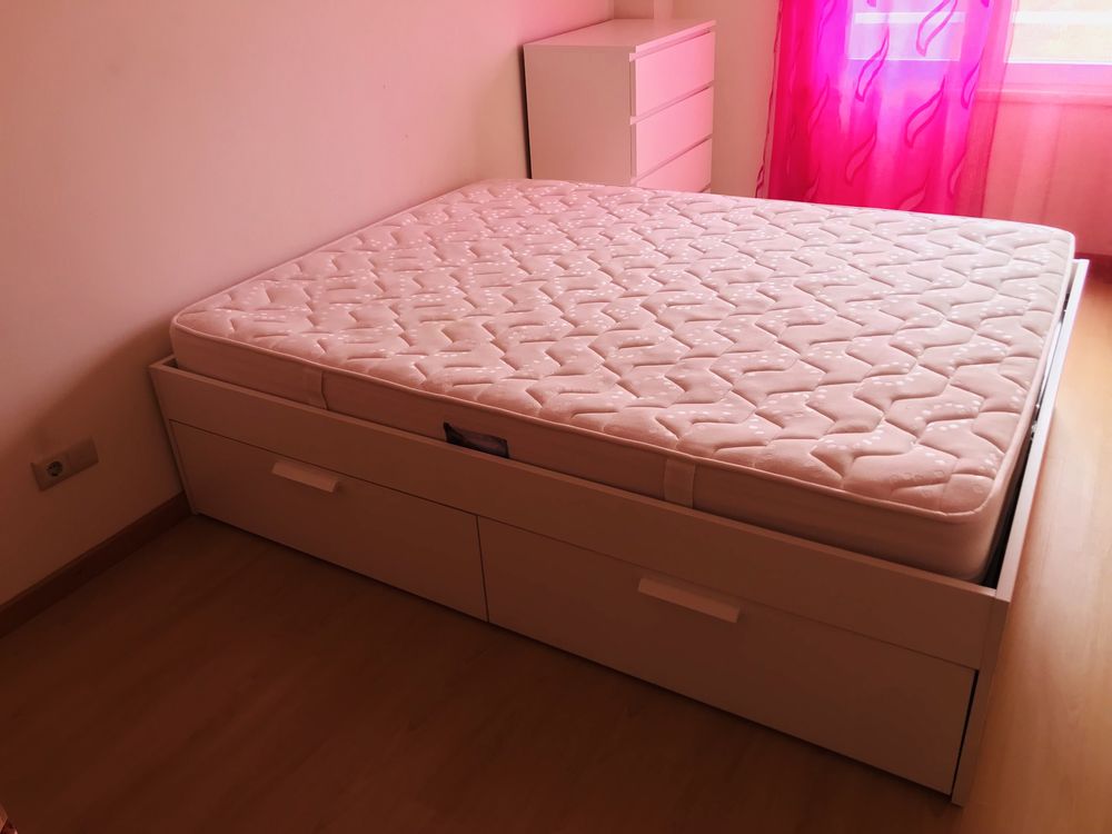 Cama+estrado+colchao
