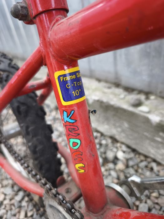 Rower dziecięcy BMX Kross Bolek retro 16 cali rama 10 możliwa wysyłka