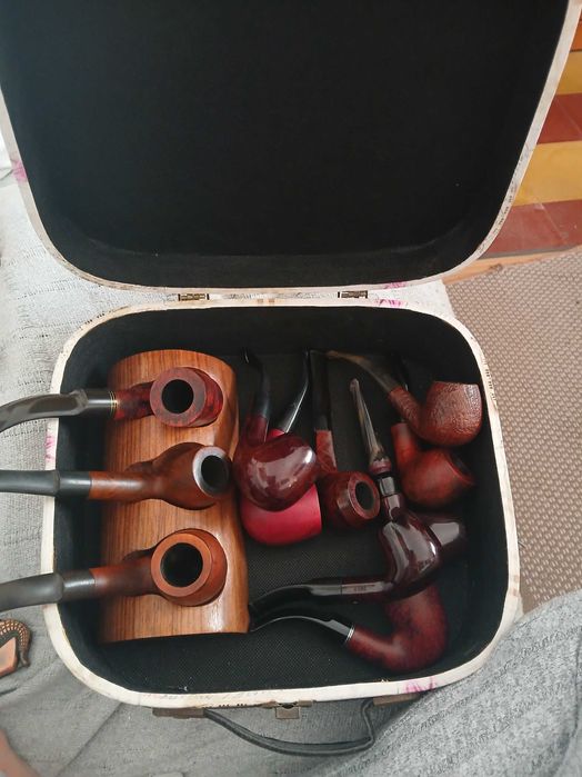 Cachimbos com suporte