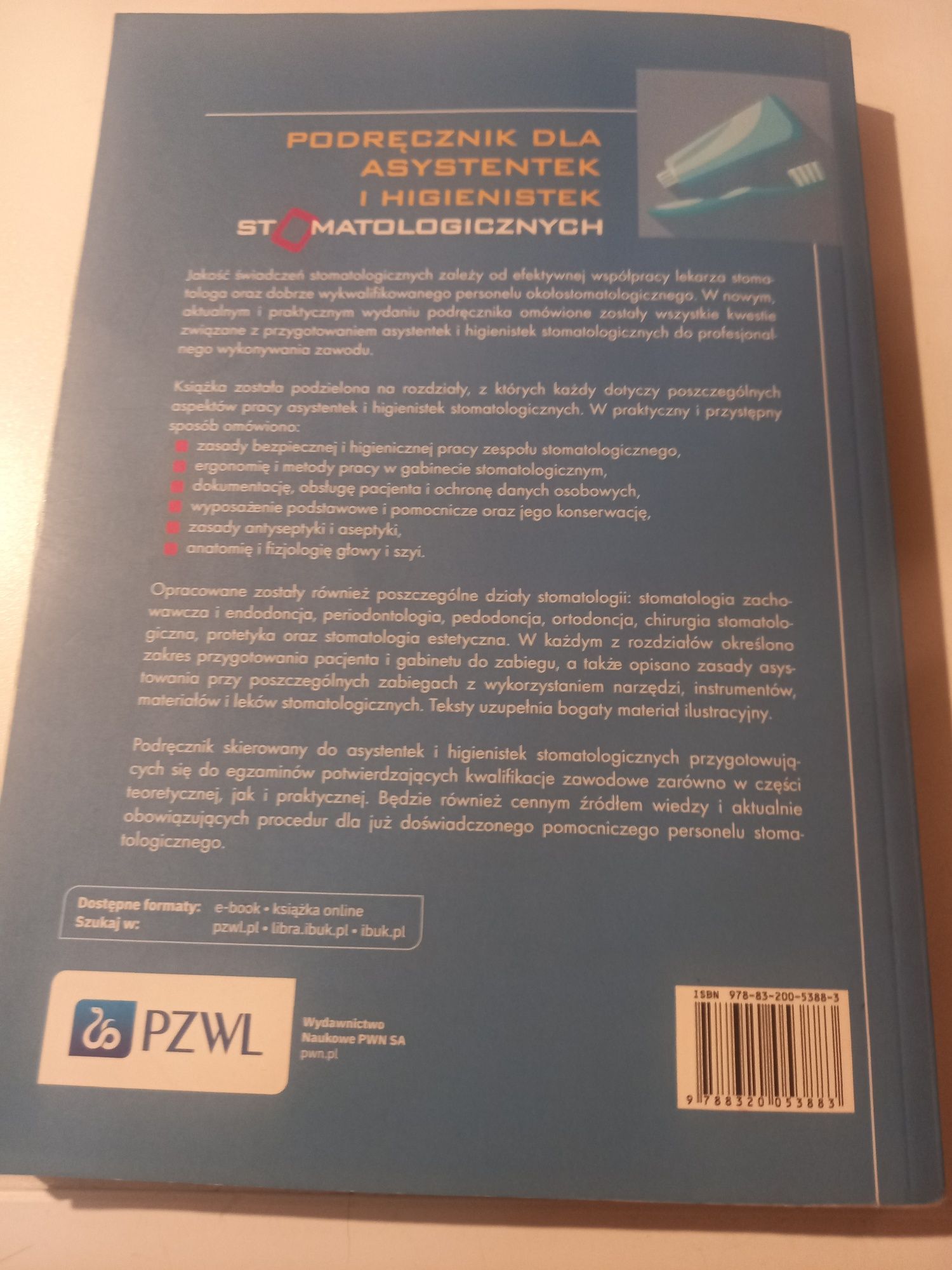 Podręcznik dla asystentek i higienistek stomatologicznych