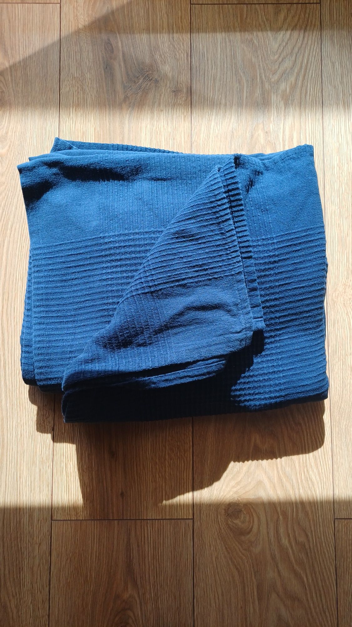 Pled narzuta w kolorze granatowym Ikea 250x150