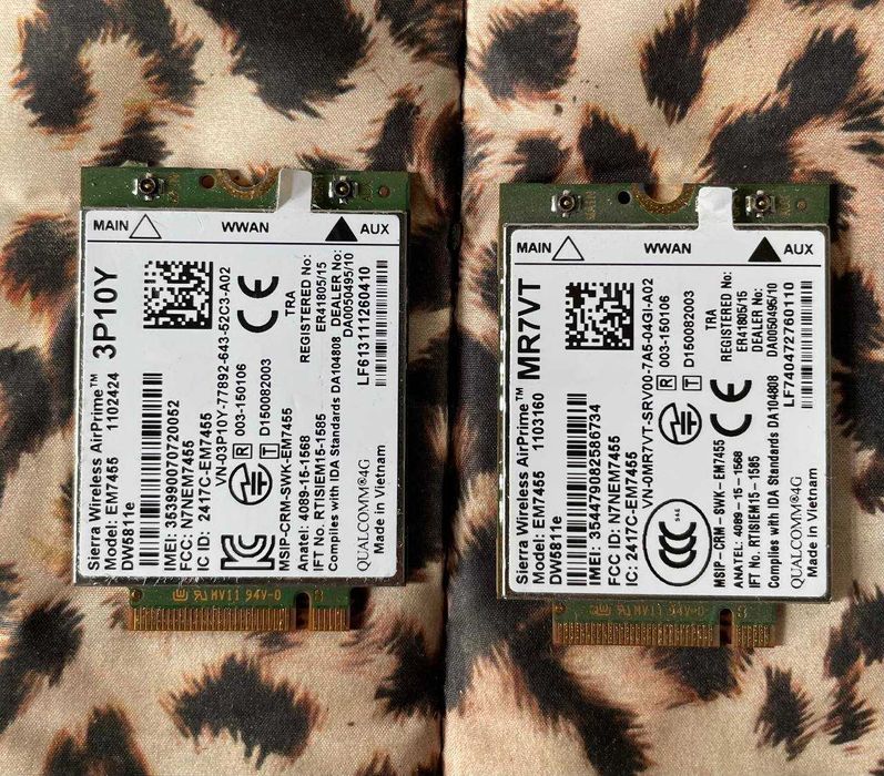 4G LTE модем Sierra EM7455 DW5811e Cat.6 M.2