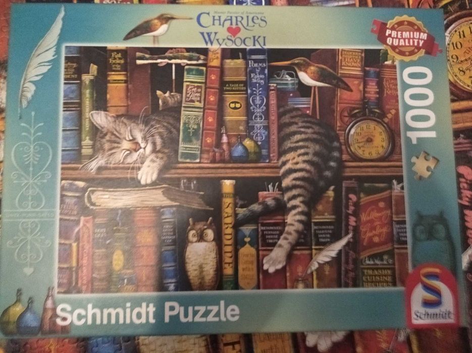 Puzzle Schmidt kot. 1000 z 5 brakami