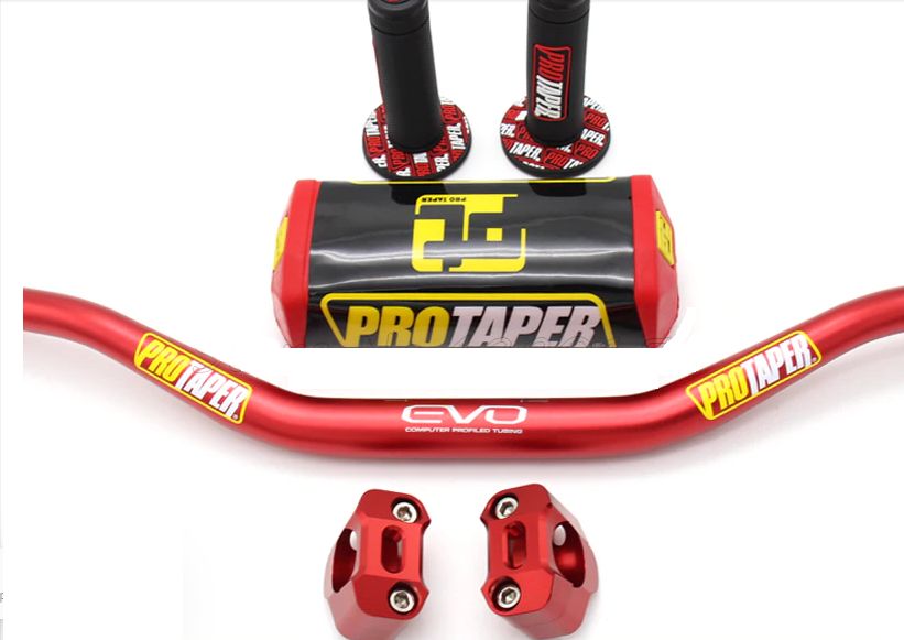 Kierownica gripy adaptery gąbka cr crf yz yzf wr rm rmz kx kxf KTM